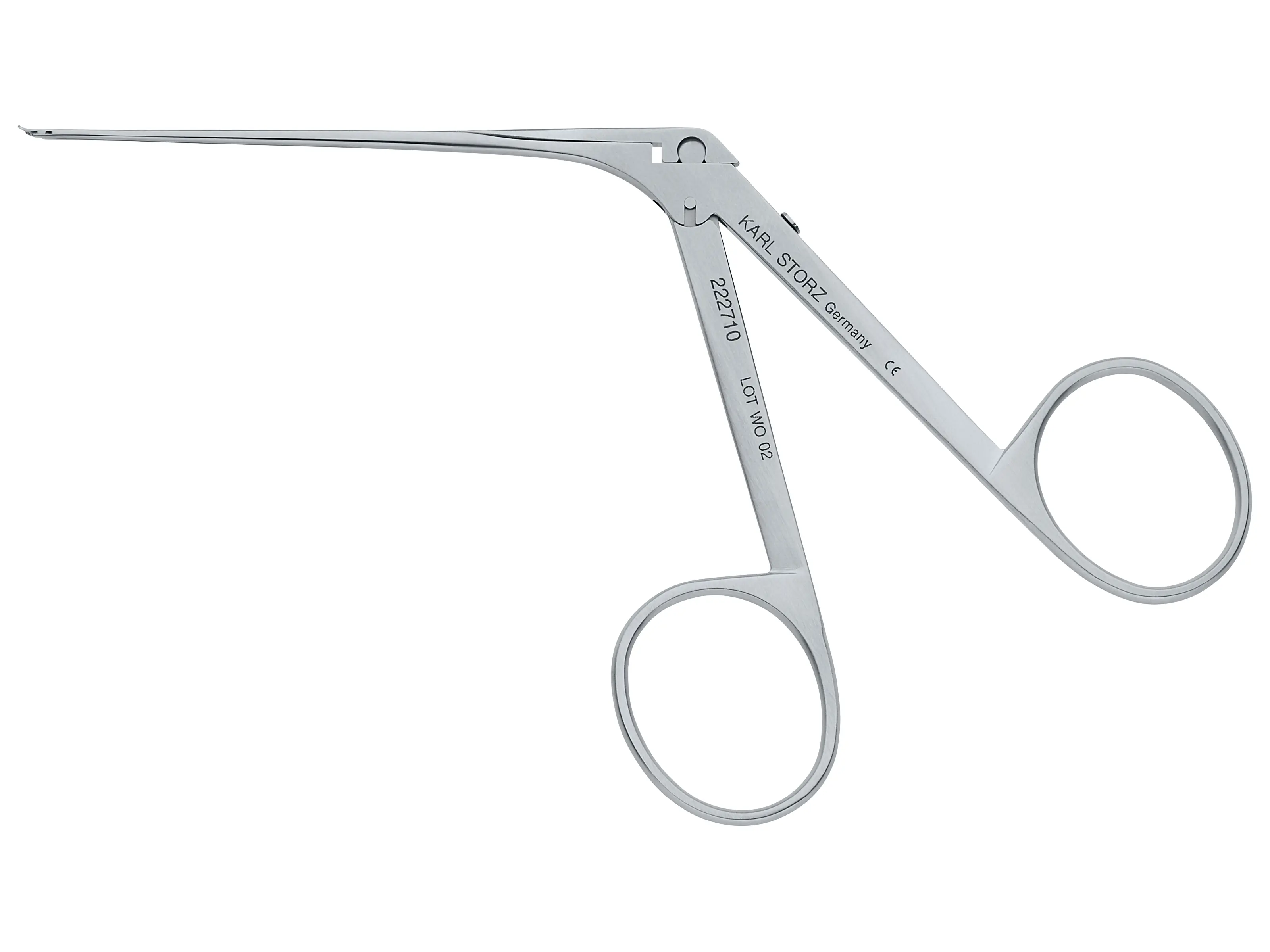 Scissors, curved to right, 7.5 cm | KARL STORZ Endoskope | United