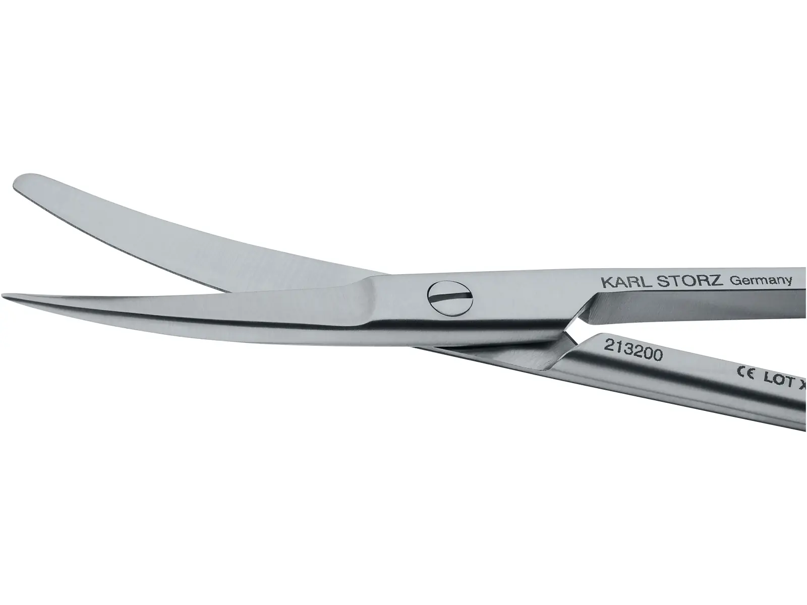 Scissors, curved, sharp/blunt, 12cm | KARL STORZ Endoskope | Brasil
