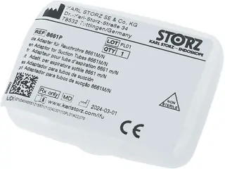 Adaptor for Suction Tubes 8661M/N | KARL STORZ Endoskope | Canada