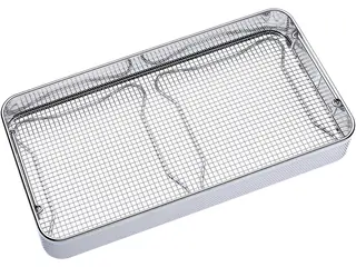 Wire Tray, Perforated, Foldaway Handles | KARL STORZ Endoskope
