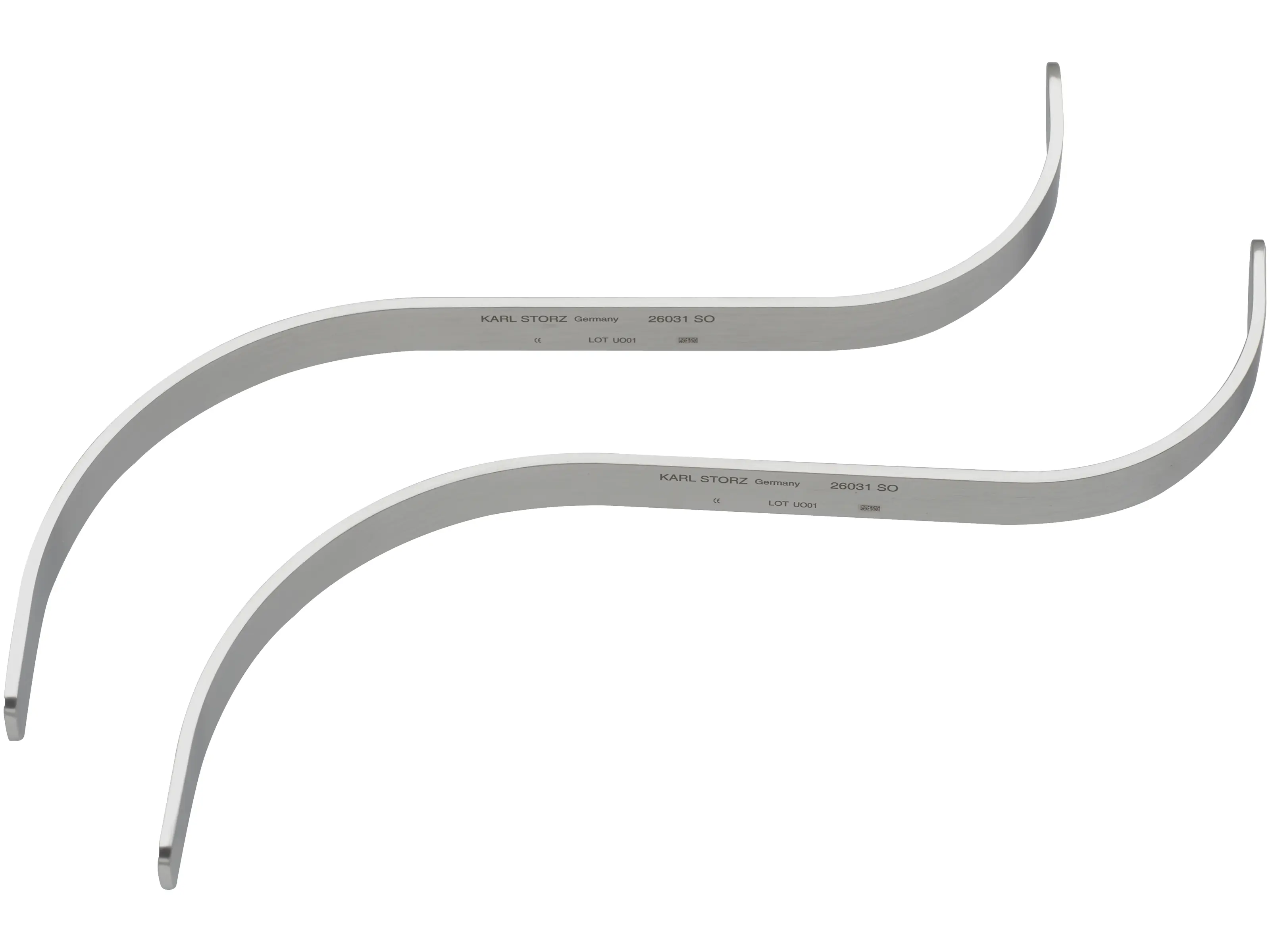 2 Tissue Retractors, s-shaped | KARL STORZ Endoskope | Chile