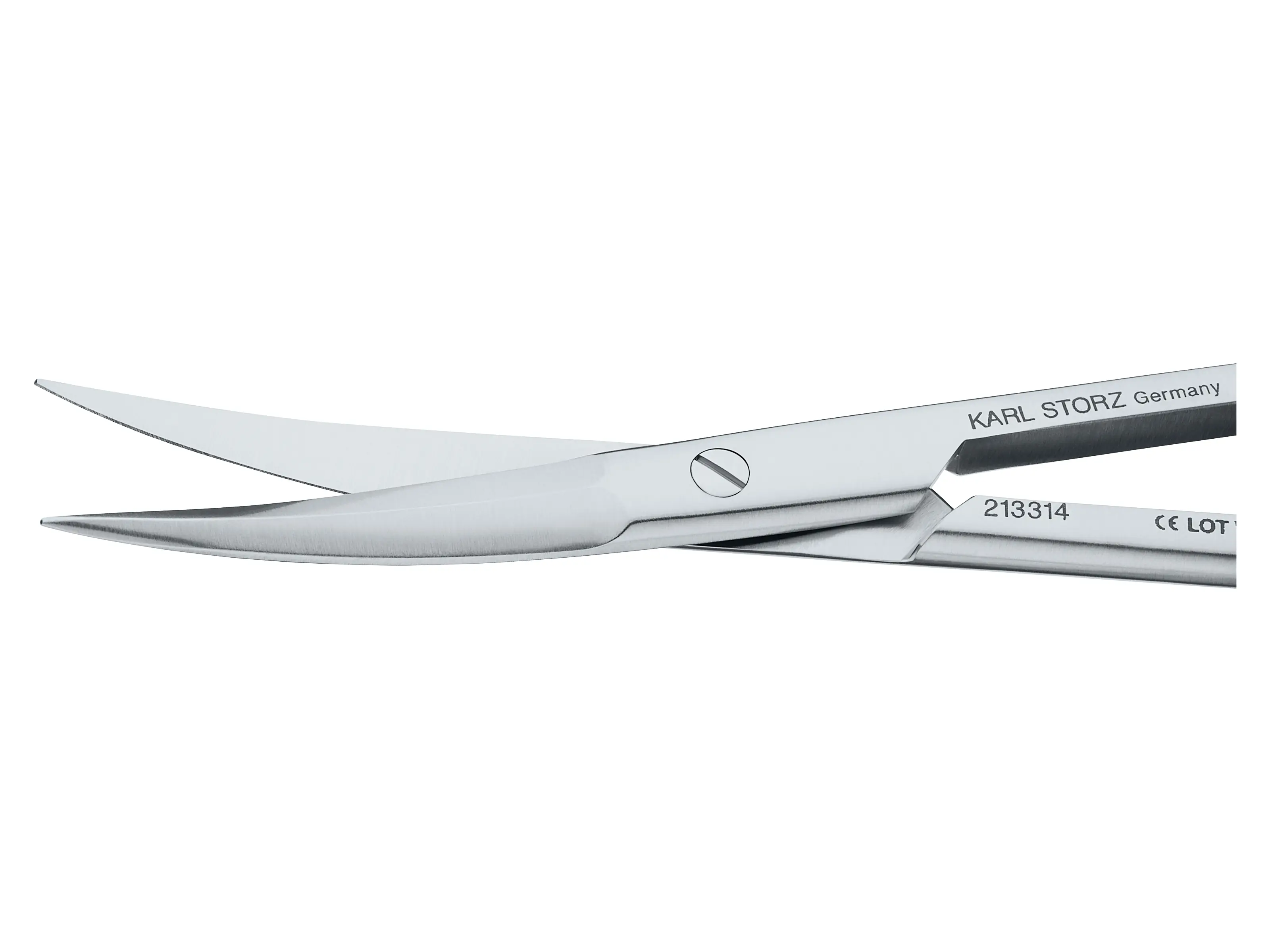 Scissors, curved, 14 cm | KARL STORZ Endoskope