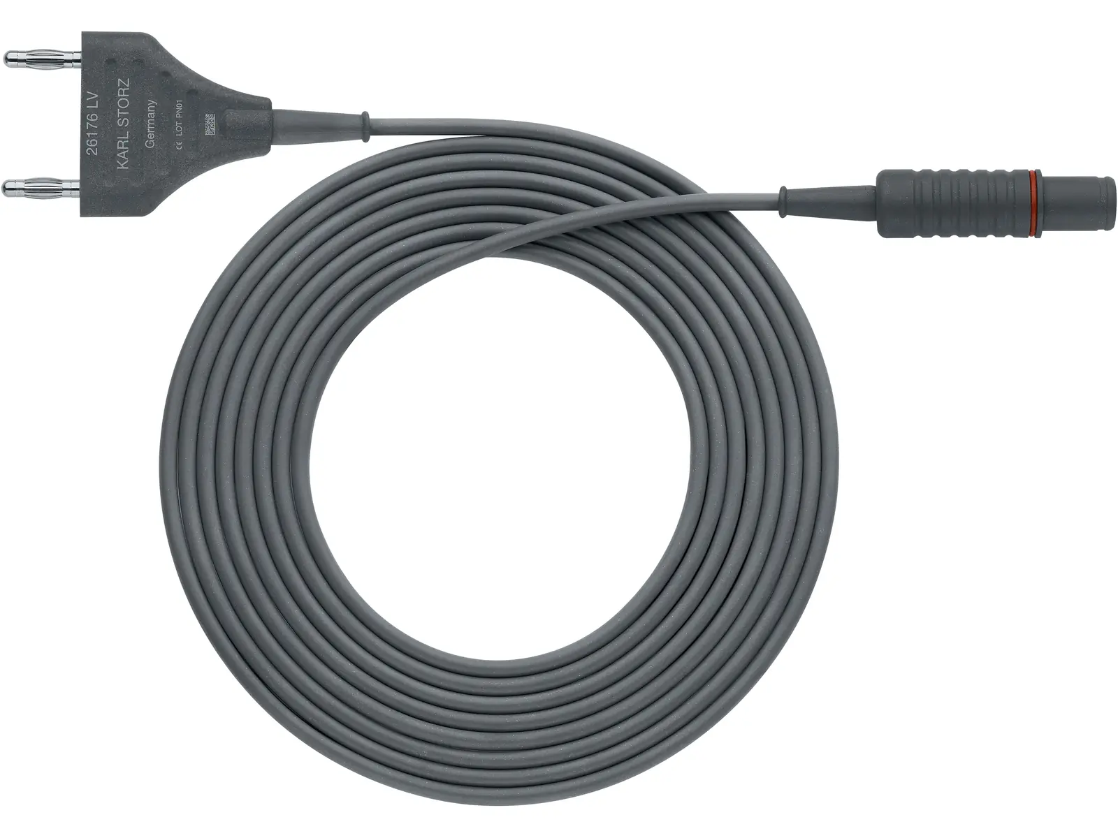 【3本セット】ヴィンテージ配線 オカルトDCケーブル 30,50,50cm Bipolar High Frequency Cord, 300 cm | KARL STORZ Endoskope