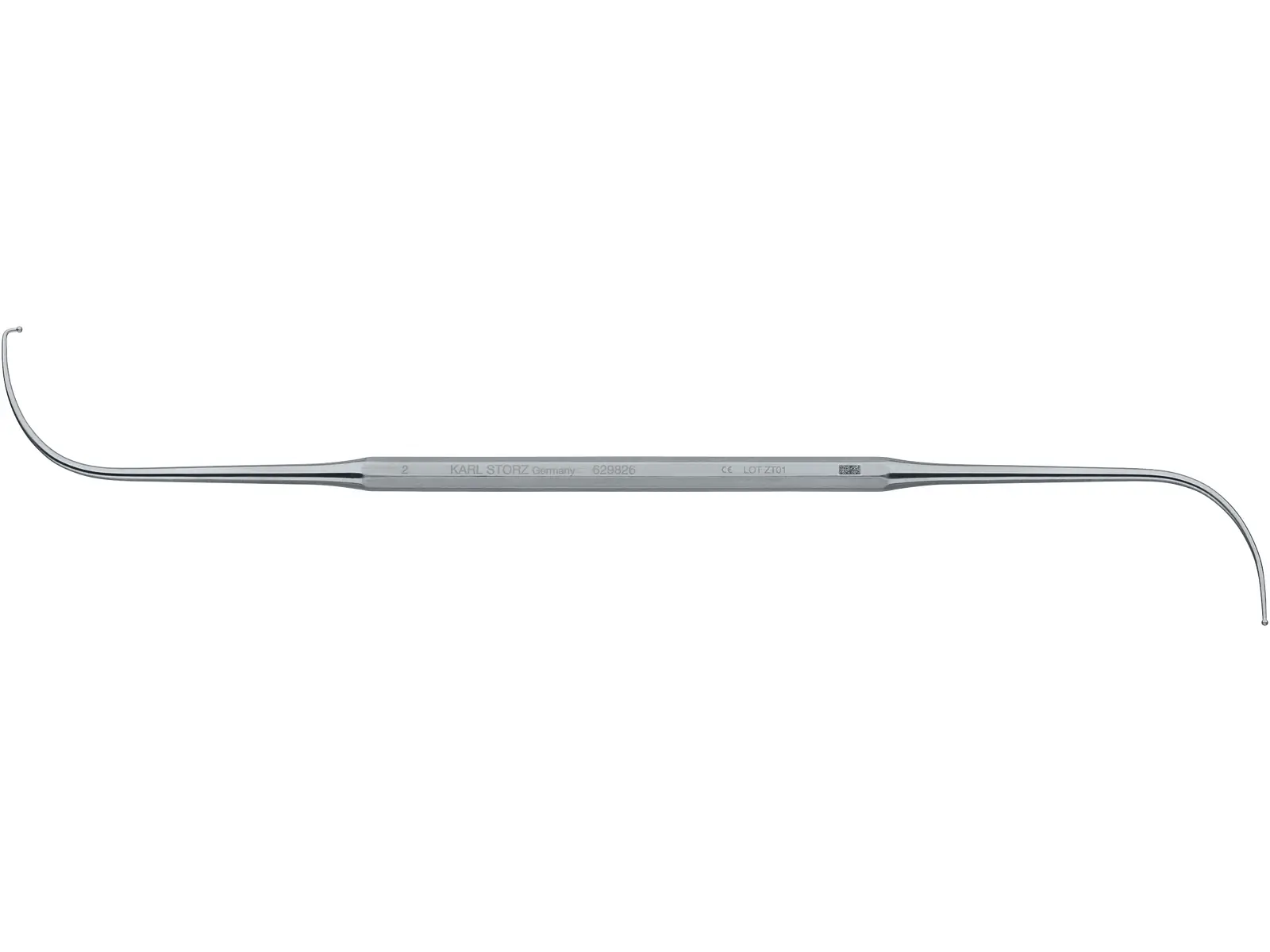 Frontal Sinus Seeker, double-ended, 22cm | KARL STORZ Endoskope