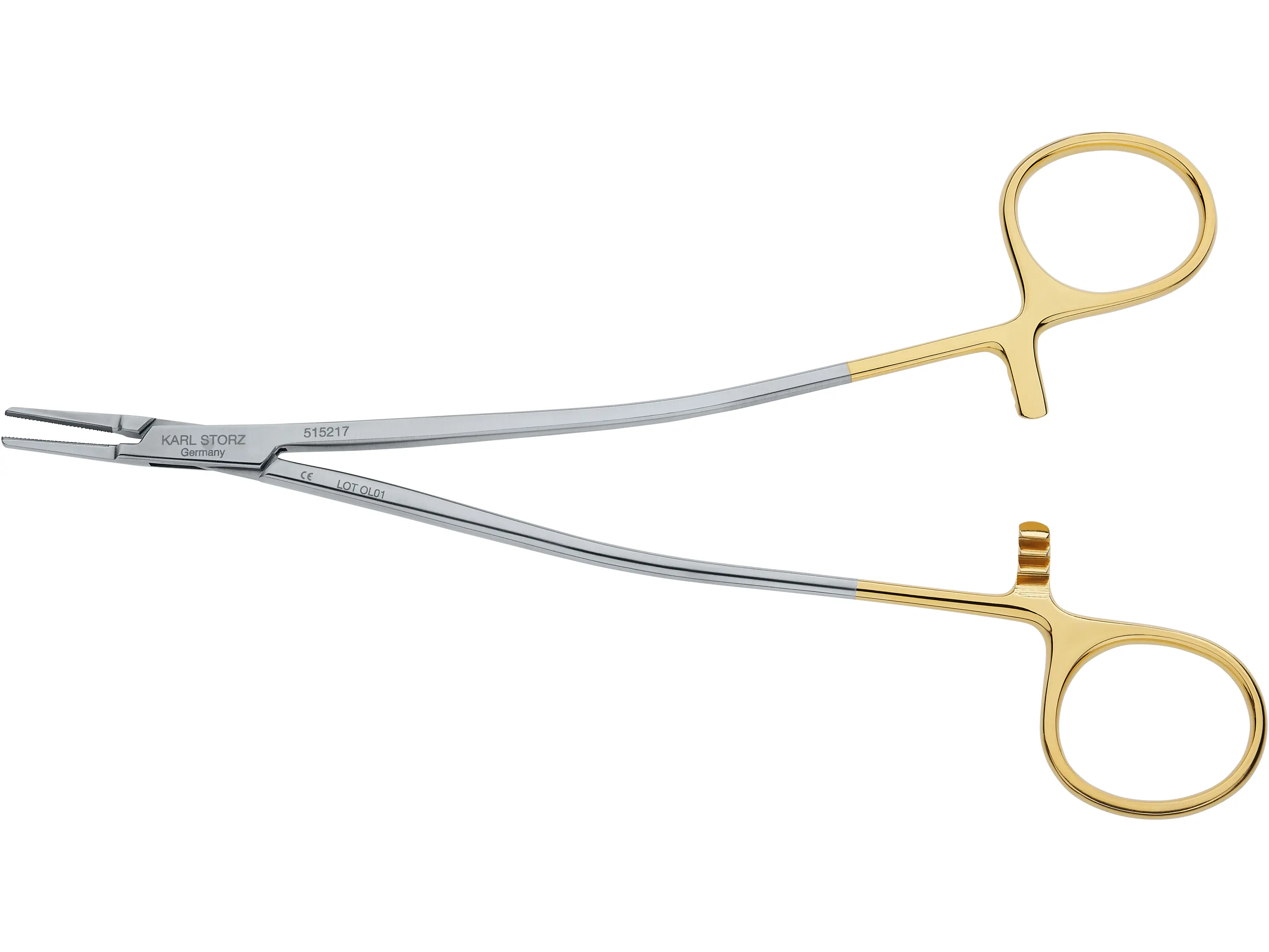 HEAD ＳＧ　213cm R45 Needle Holder, 15°, 17 cm | KARL STORZ Endoskope
