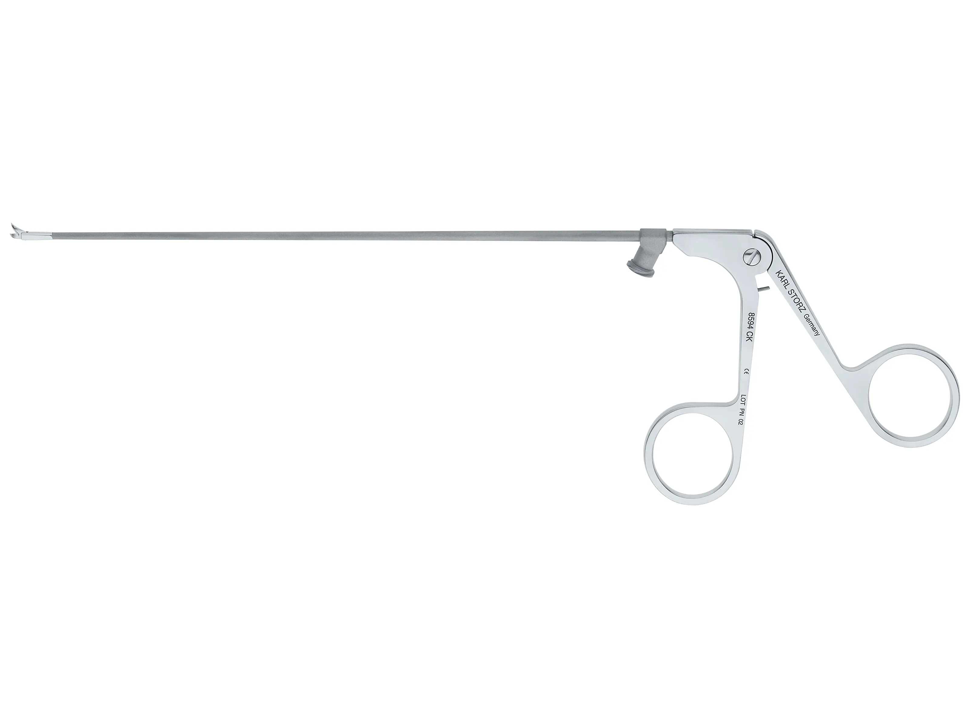 Scissors, curved right, 18 cm | KARL STORZ Endoskope