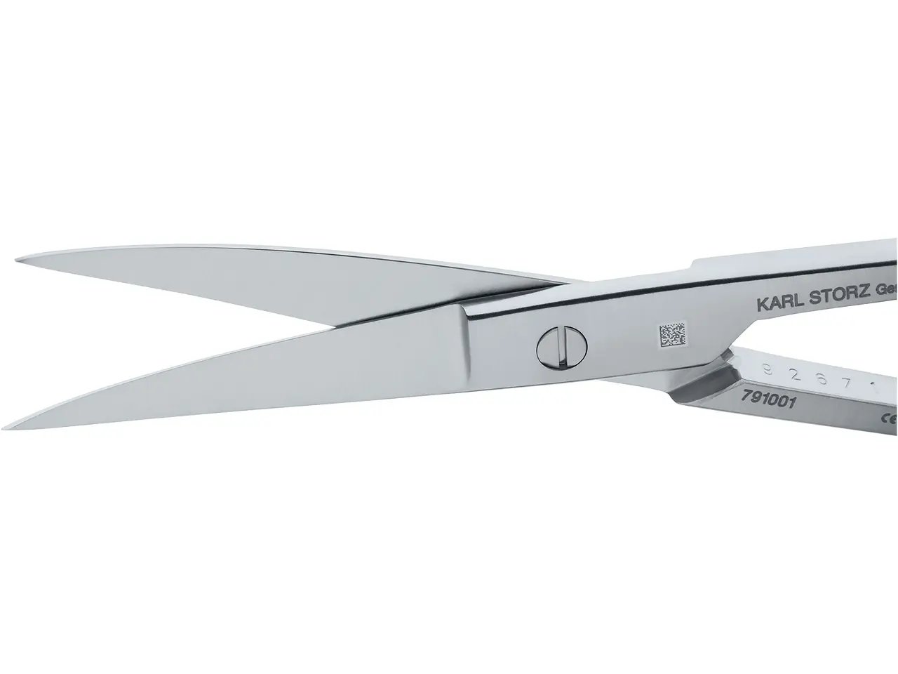Scissors, curved, sharp/sharp, 13 cm | KARL STORZ Endoskope