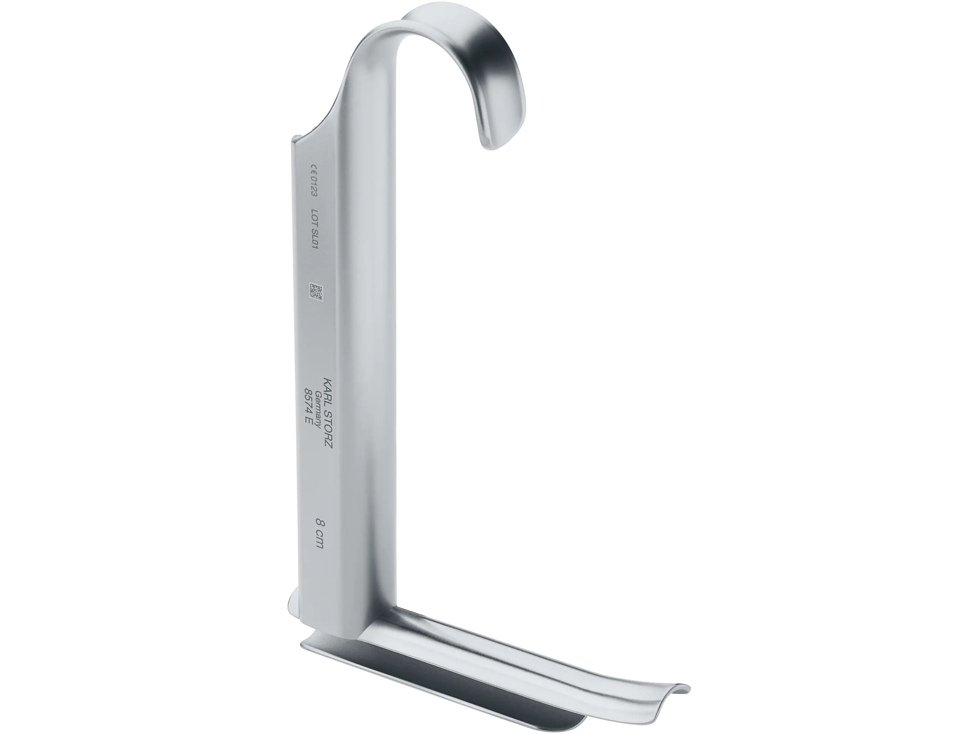 Slotted Laryngoscope, 8 cm | KARL STORZ Endoskope