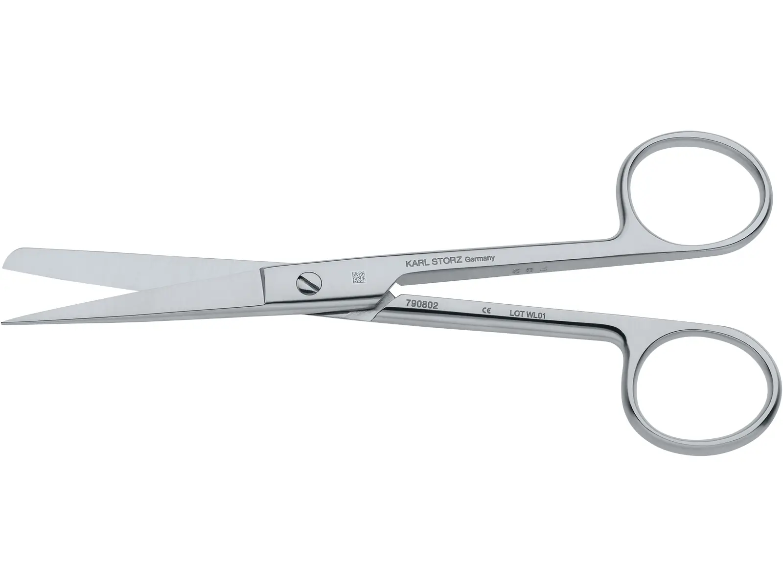 きね子2 Scissors, straight, 14.5 cm | KARL STORZ Endoskope