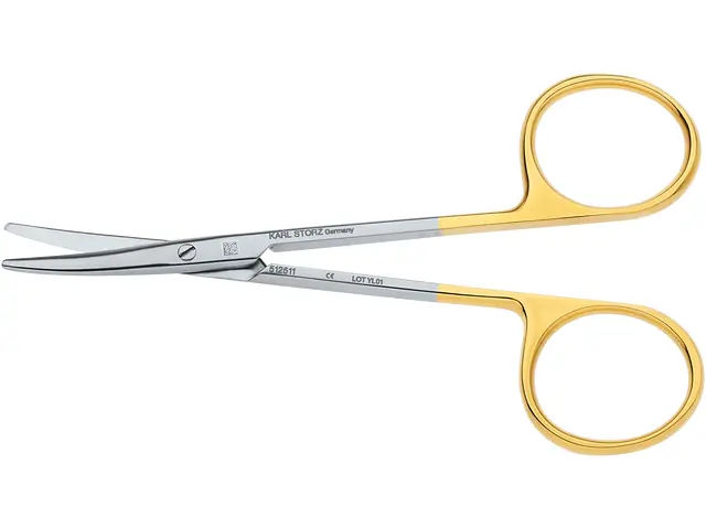 食器 YELLOW BON Grand Caesar by KEITO27.8cm Scissors, curved, 11 cm | KARL STORZ Endoskope