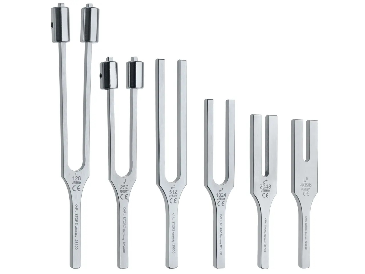 Tuning Fork C-256, with weights | KARL STORZ Endoskope