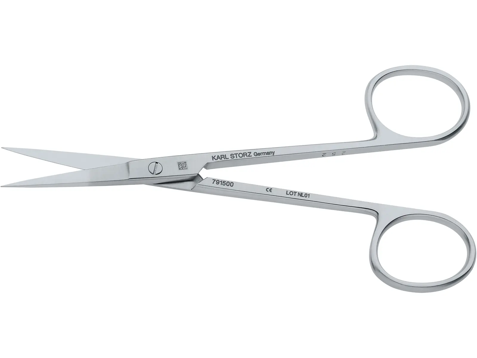 Stitch Scissors, straight,12.5 cm | KARL STORZ Endoskope