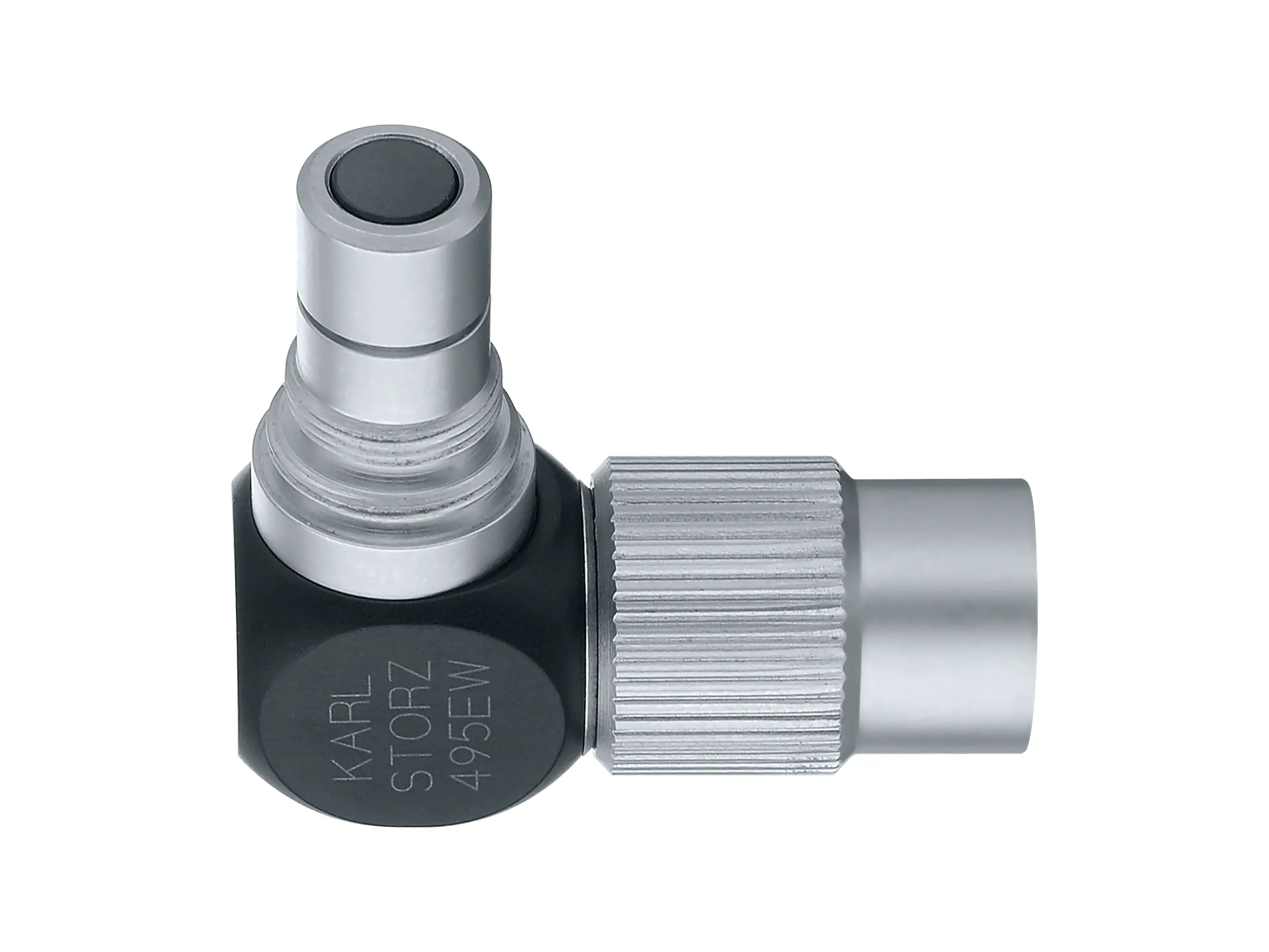 専用アダプター付ALBIT CRANETORTOISE EL-1エフェクトループ Light Adaptor, 90° angled, rotatable | KARL STORZ Endoskope