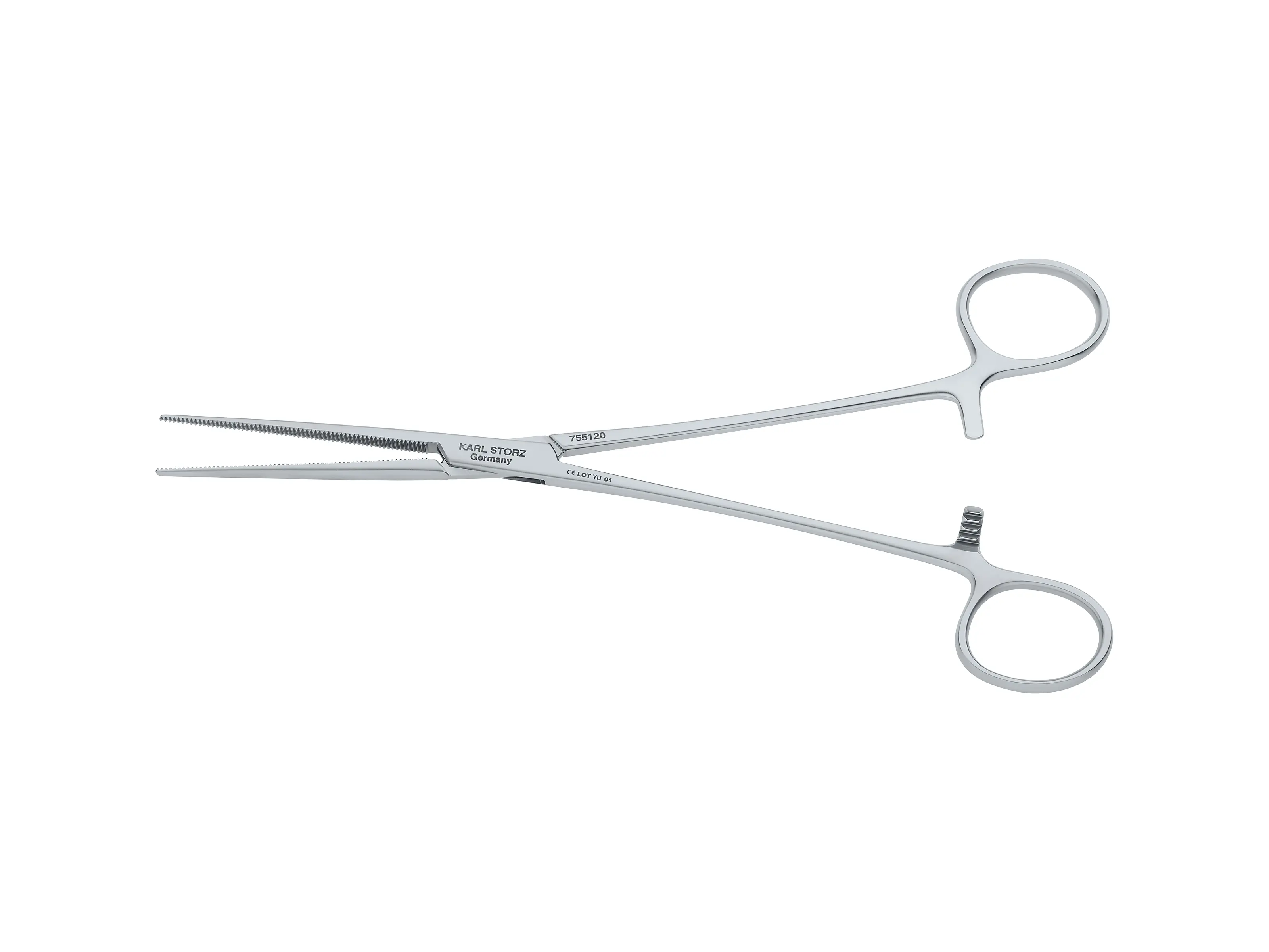 Forceps, straight, length 20 cm | KARL STORZ Endoskope