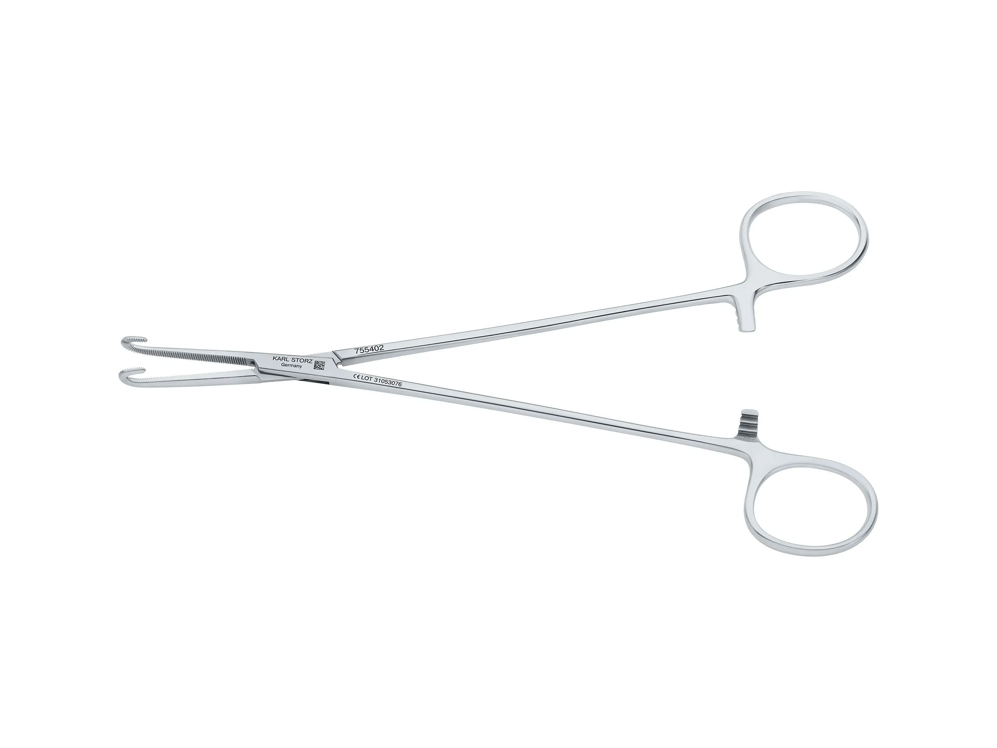 Forceps, small curve, length 20 cm | KARL STORZ Endoskope