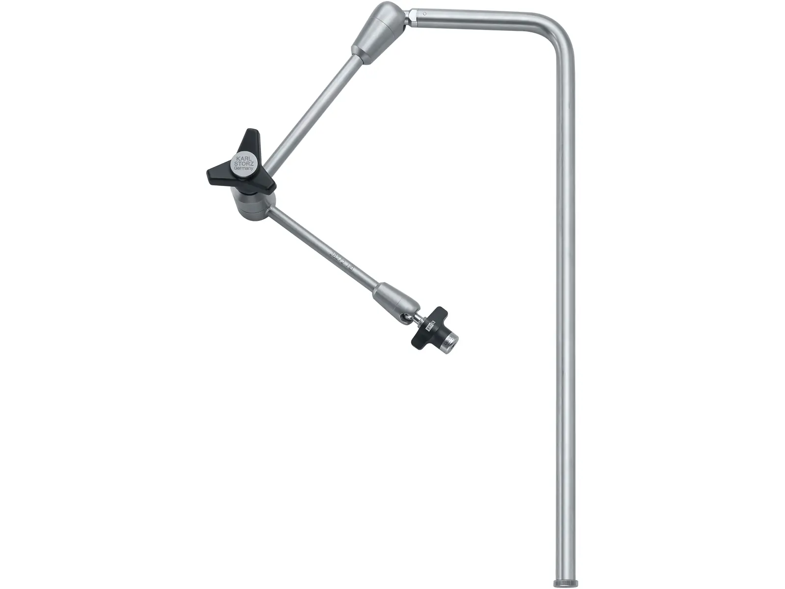 トラスト製ステンタコ足、RタイプウエストゲートセットL型用 Articulated Stand, L-shaped | KARL STORZ Endoskope