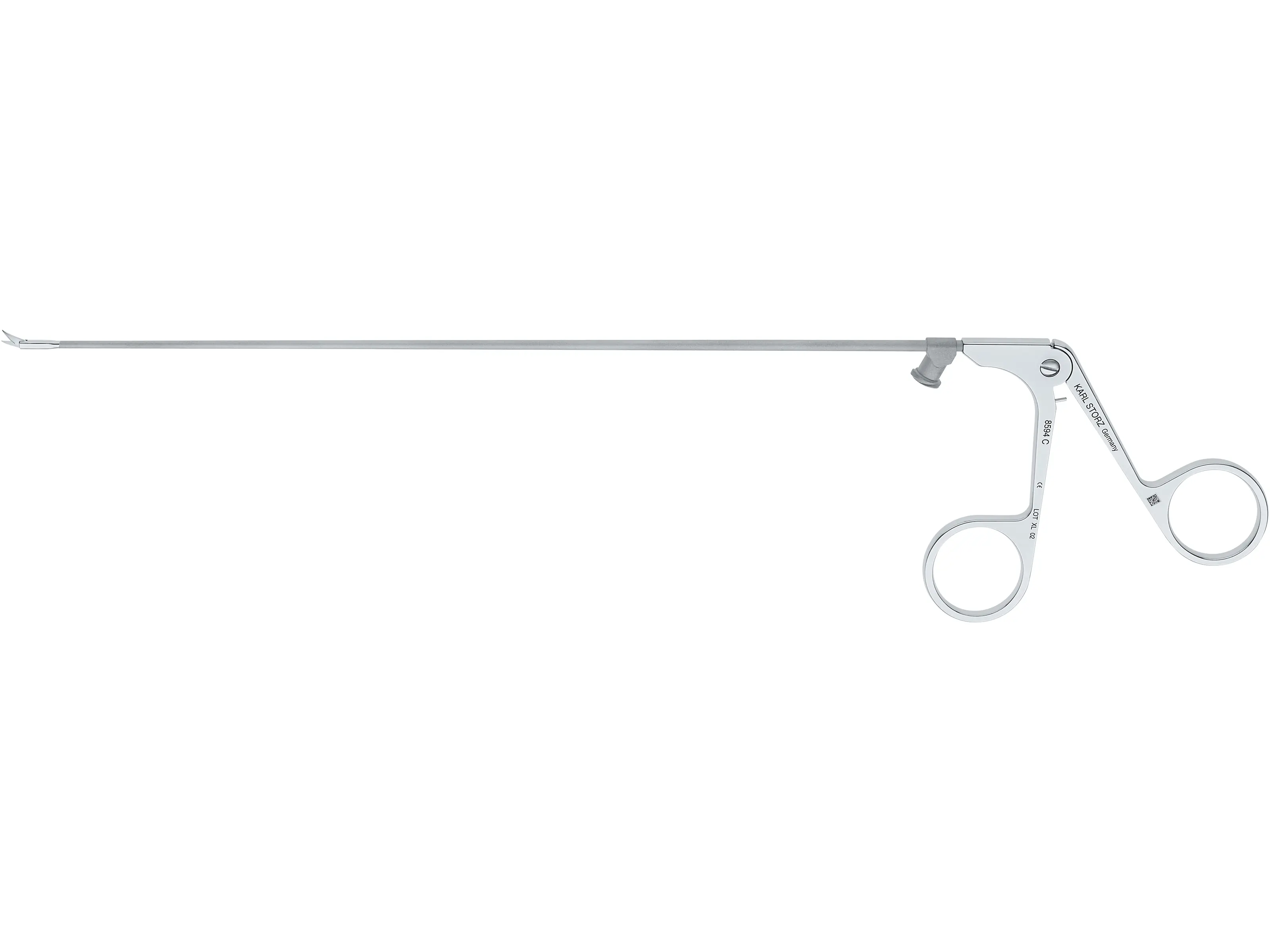 Scissors, curved right, 23 cm | KARL STORZ Endoskope