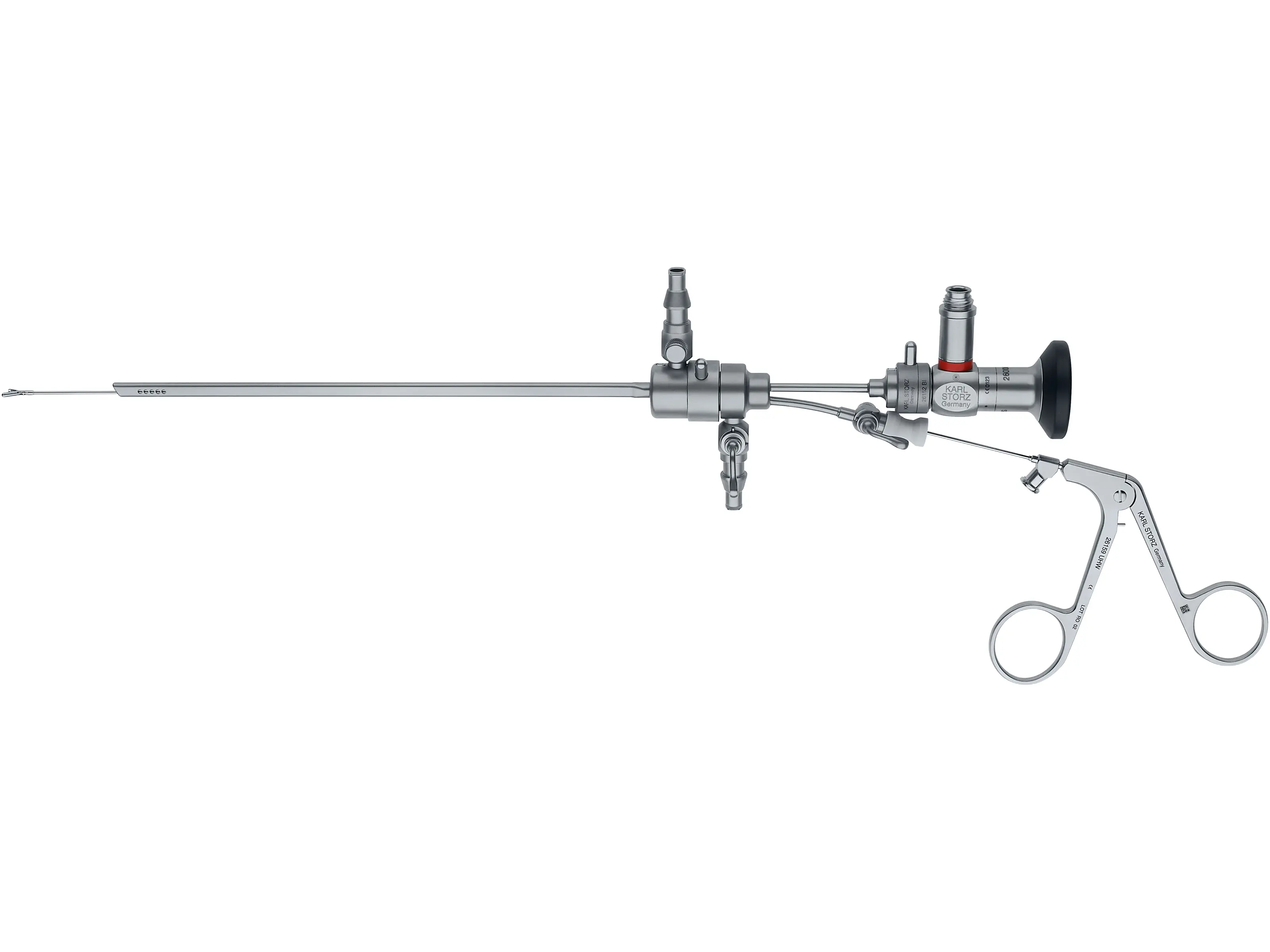Pince Laparoscopique Semi-rigide Alligator 5Fr - Longueur 400 Mm - Pour Biopsie/préhension