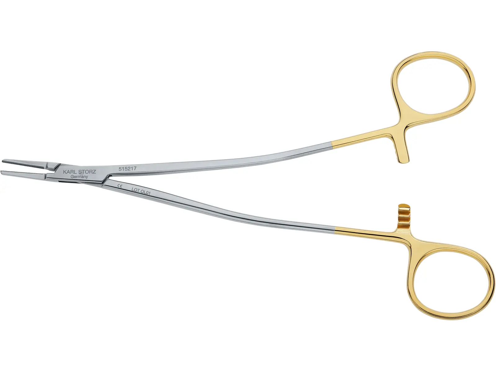 篳篥◦本管◦美品 Needle Holder, 15°, 17 cm | KARL STORZ Endoskope | Hungary