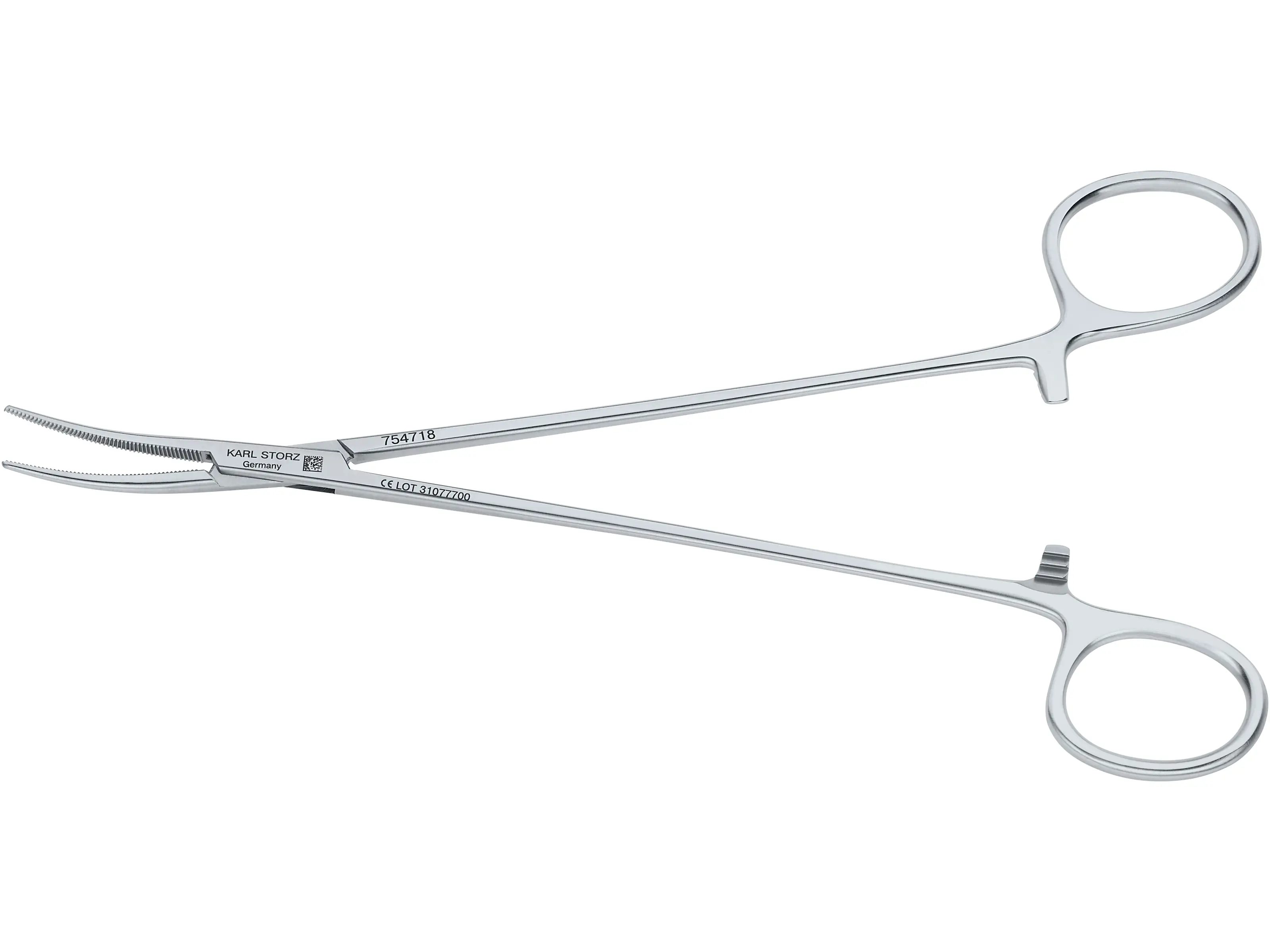 Forceps, curved, 18 cm | KARL STORZ Endoskope | India