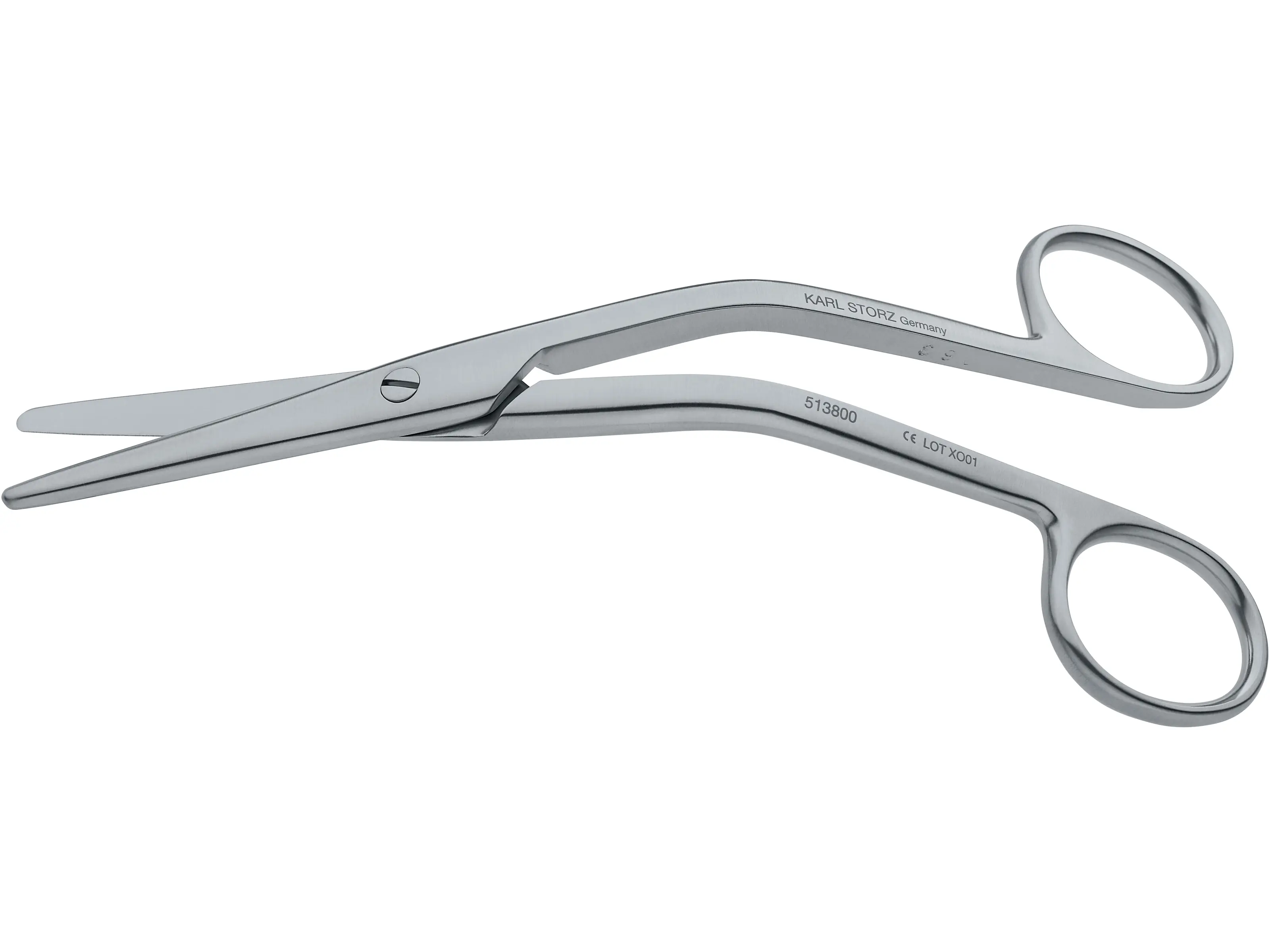 COTTLE Dorsal Scissors, angular, 8.5 cm | KARL STORZ Endoskope