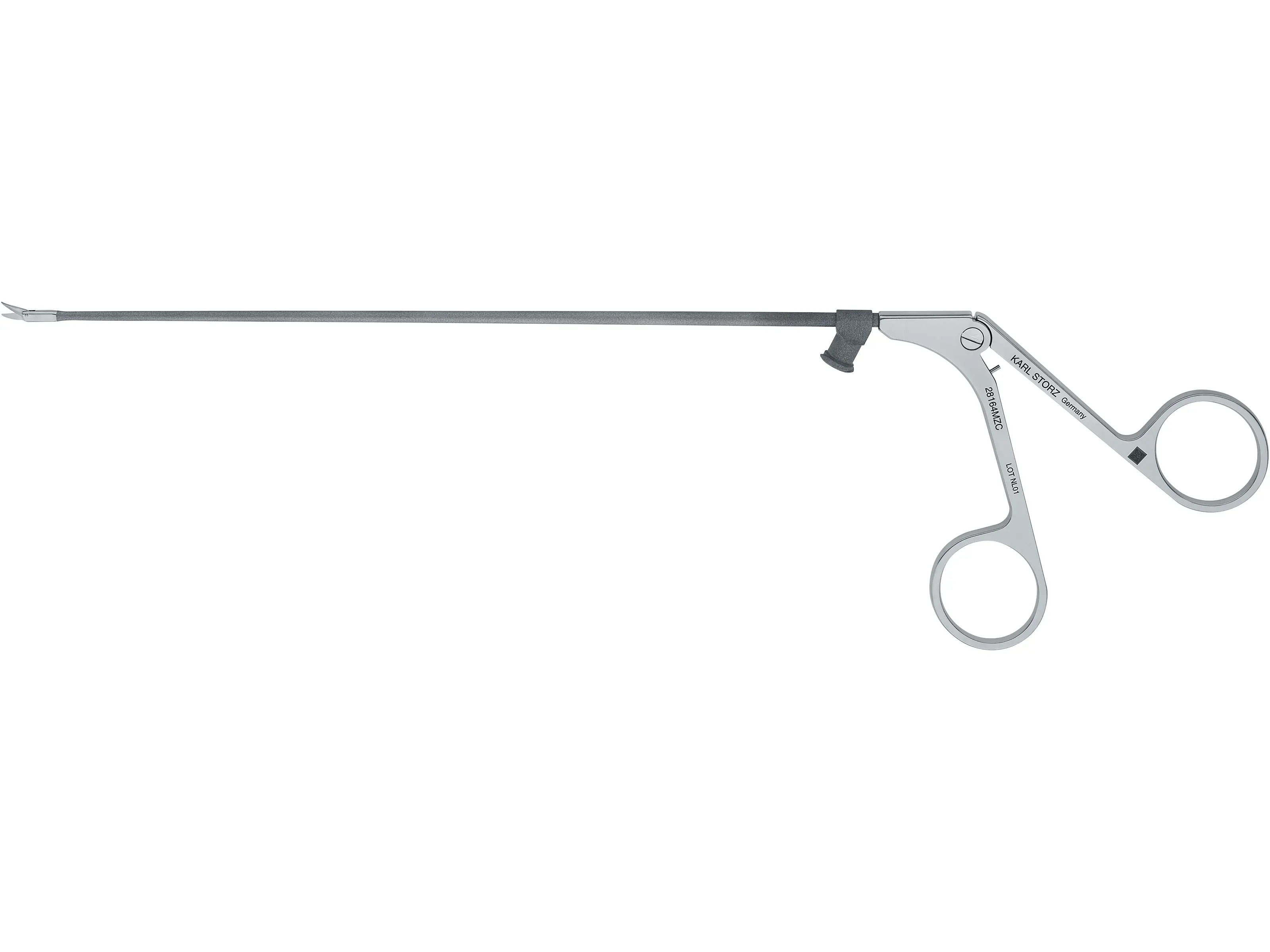 Scissors, curved right, 18 cm | KARL STORZ Endoskope | Korea