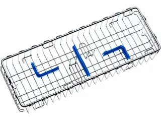 Wire Tray f. Cleaning, 352 x 125 x 54 mm | KARL STORZ Endoskope