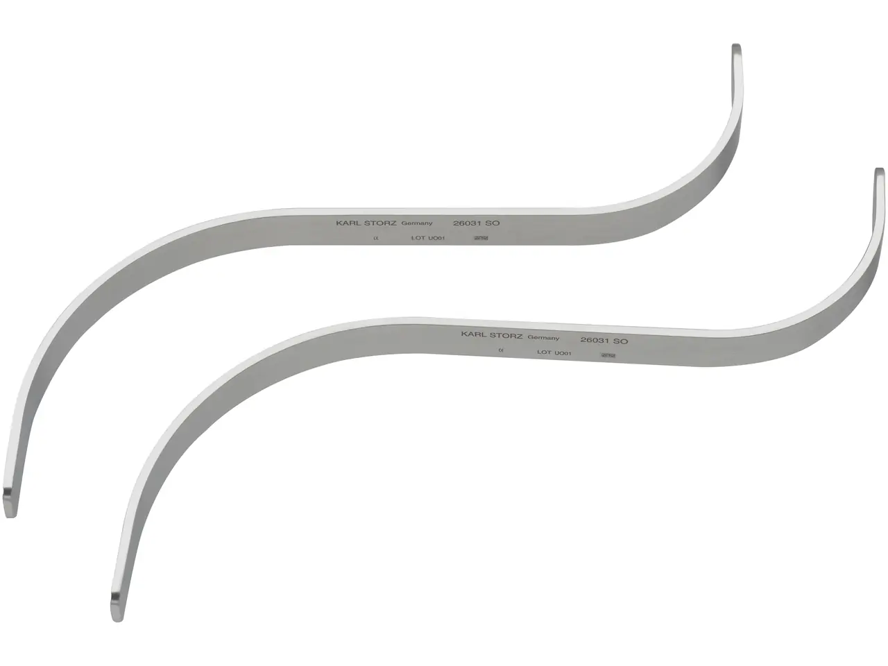 2 Tissue Retractors, s-shaped | KARL STORZ Endoskope | United States