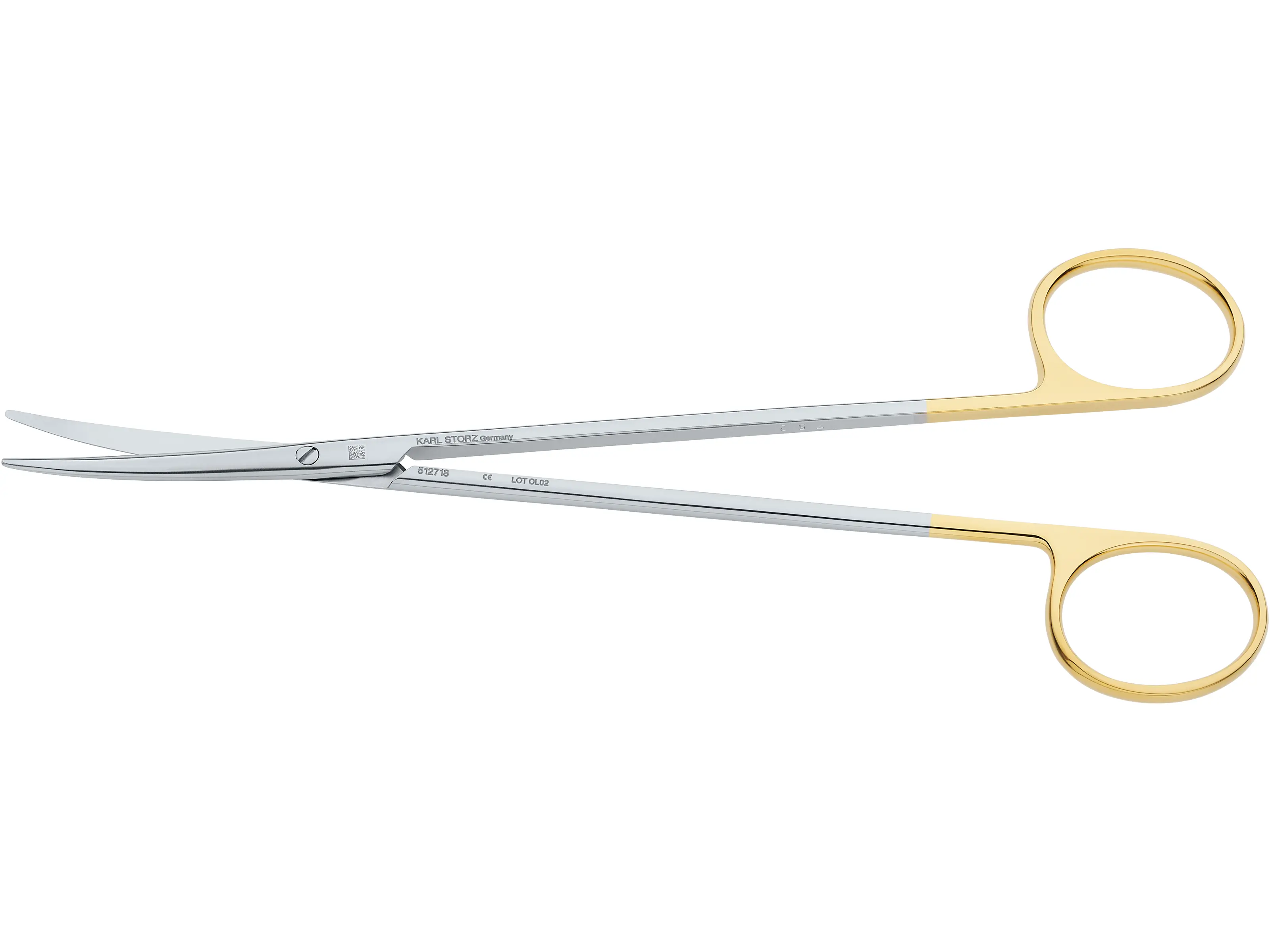Metzenbaum Scissors, TC, heavy, 18cm | KARL STORZ Endoskope