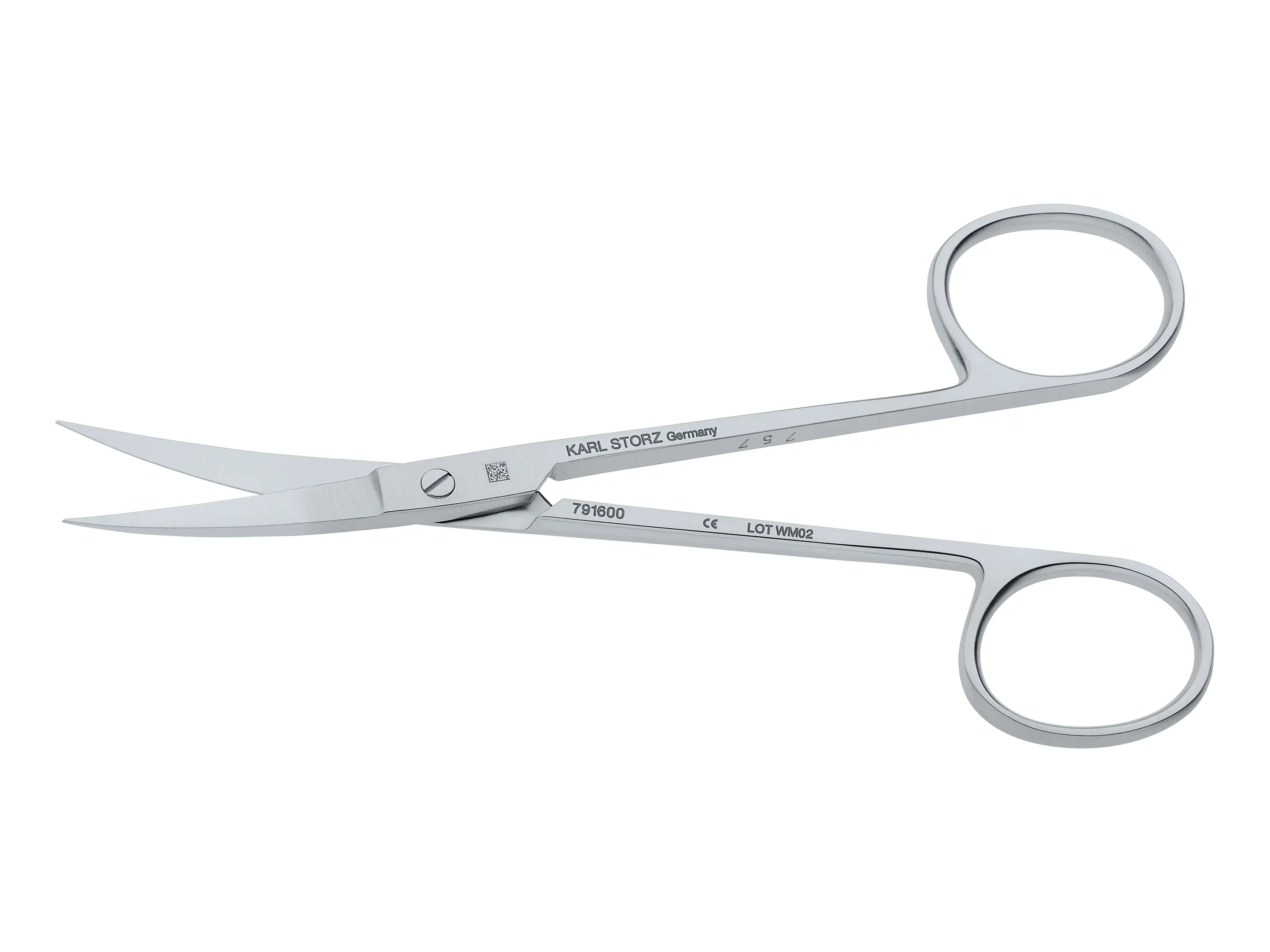 Stitch Scissors, curved, 12.5 cm | KARL STORZ Endoskope | United