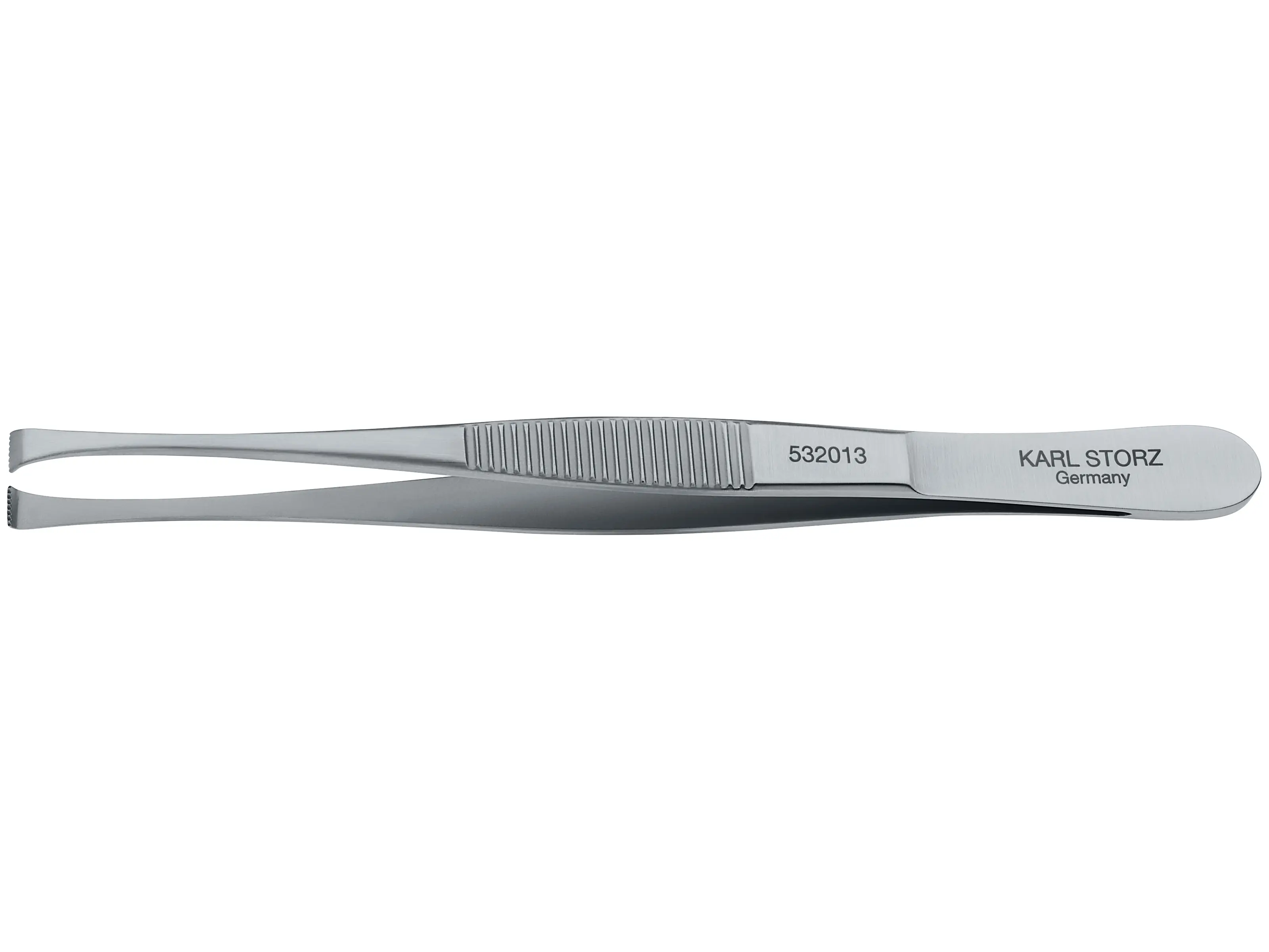 es Kars［Karpeles］、【Nu de Dos】、海外レゾネ Tissue Forceps, 7 x 8 teeth, 13 cm | KARL STORZ Endoskope | United