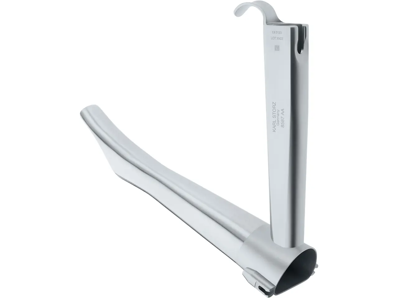 cogitoergo様AQR-17E8★IR1264★HW55E2W★OS145 LINDHOLM Operating Laryngoscope, 17 cm | KARL STORZ Endoskope