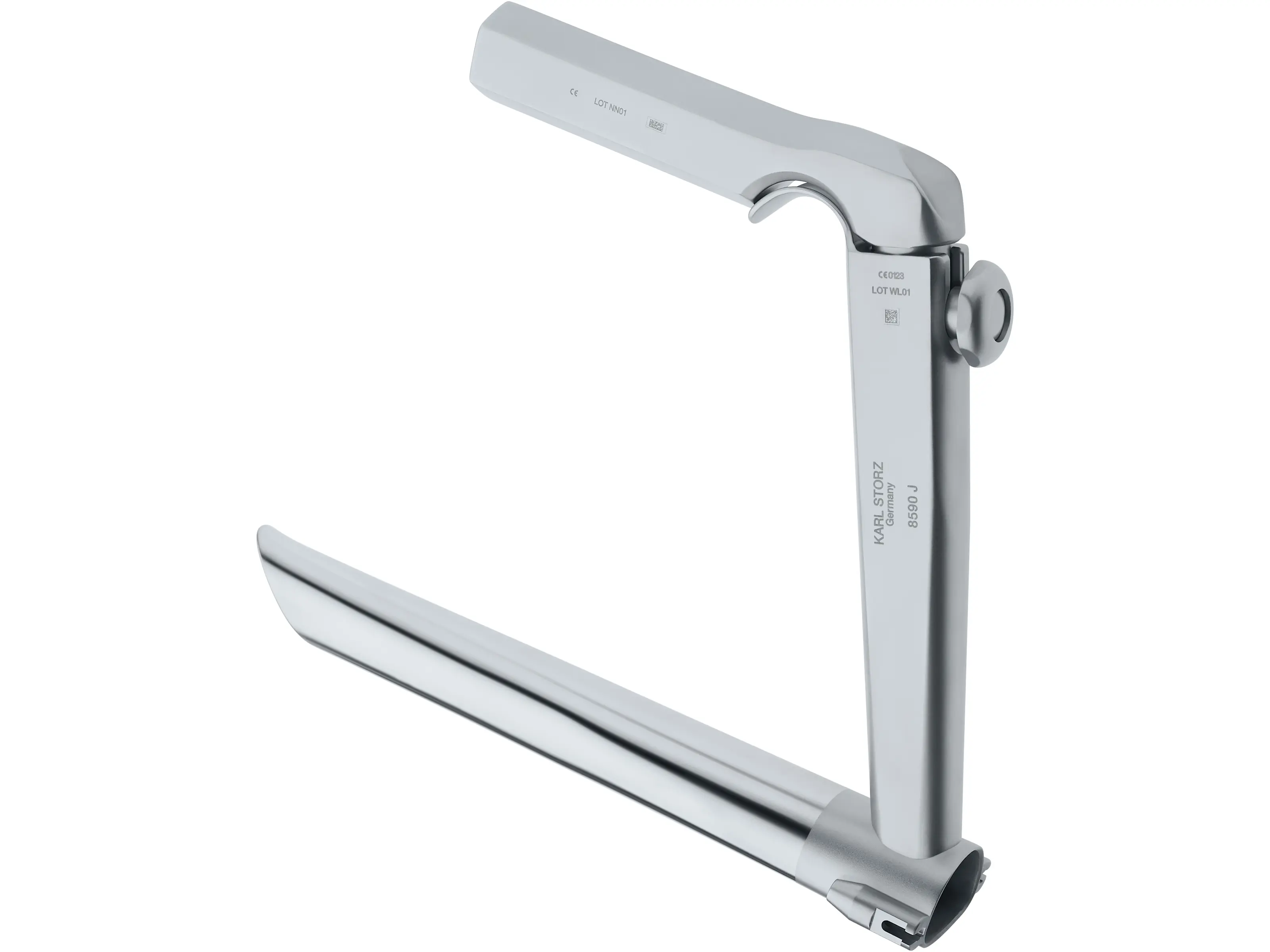 Karl Storz Laryngoscope Handle 8546 W/ Rechargeable Battery REF 8546 LD1 – 1400 MAh, Tested