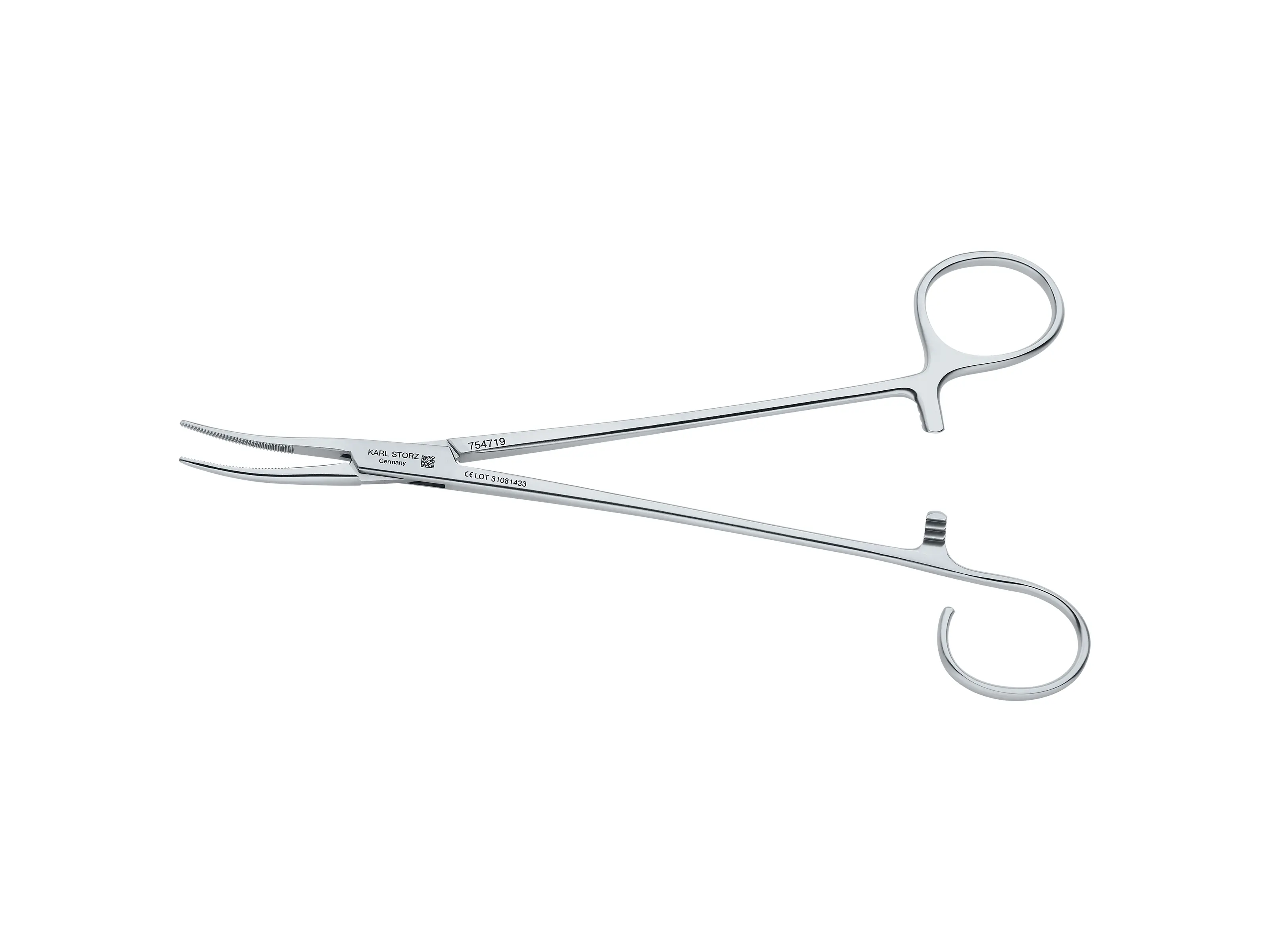 Forceps, slightly curved, 19 cm | KARL STORZ Endoskope | United States