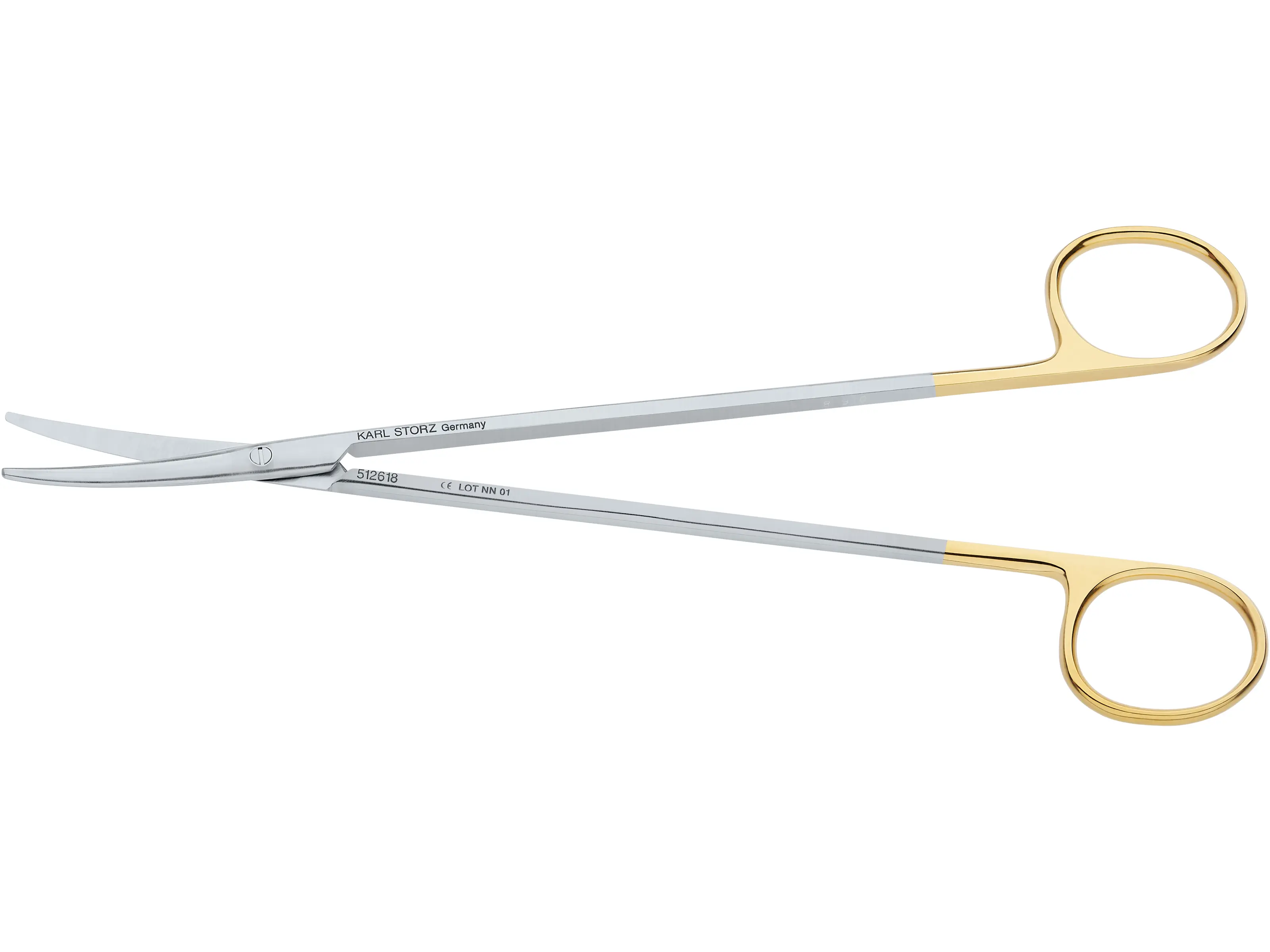 Scissors, curved, 18 cm | KARL STORZ Endoskope | United States