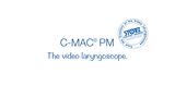 CMAC®-PM – The video laryngoscope