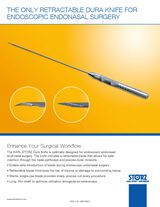 The only Retractable Dura Knife for Endoscopic Endonasal Surgery