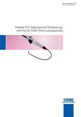 Flexible ENT Diagnosis with HD Video Rhino-Laryngoscope