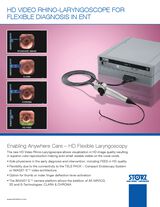 HD Video Rhino-Laryngoscope for Flexible Diagnosis in ENT