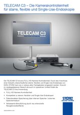 TELECAM C3 – Die Kamerakontrolleinheit für starre, flexible und Single-Use-Endoskopie