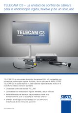 TELECAM C3 – La unidad de control de cámara para la endoscopia rígida, flexible y de un solo uso