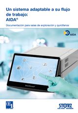 Un sistema adaptable a su flujo de trabajo: AIDA® Documentación para salas de exploración y quirófanos