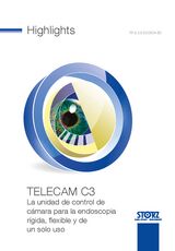 Highlights TELECAM C3 – La unidad de control de cámara para la endoscopia rígida, flexible y de un solo uso