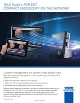 TELE PACK + for ENT – Compact Endoscopy on the Network