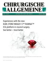CHIRURGISCHE ALLGEMEINE – Experiences with the new KARL STORZ IMAGE1 S™ RUBINA™ ICG platform in visceral surgery.