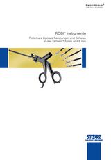 ROBI® Instrumente – Rotierbare bipolare Fasszangen und Scheren in den Größen 3,5 mm und 5 mm