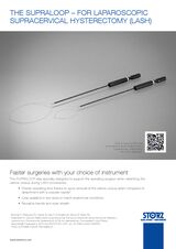 THE SUPRALOOP – FOR LAPAROSCOPIC SUPRACERVICAL HYSTERECTOMY (LASH)