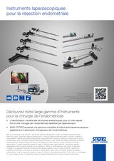 Instruments laparoscopiques pour la résection endométriale