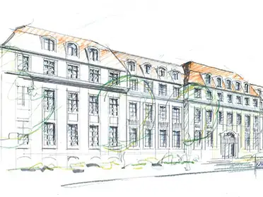 Opening of the KARL STORZ Visitor and Training Centre Berlin following the successful renovation of the historic Empress Augusta Hospital.