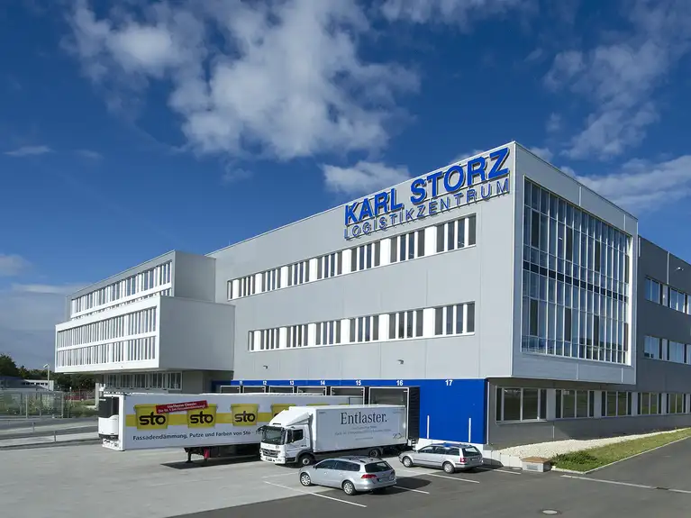 Opening of the new KARL STORZ logistics center in Neuhausen ob Eck (Tuttlingen county).